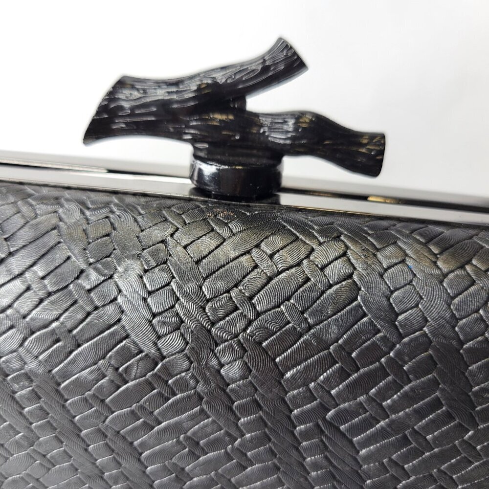Evening Purse,  Black Cocktail Purse, Wedding Purse, - Picture 2 of 11